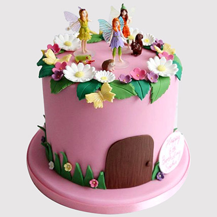 Tinker Bell Faries Truffle Cake