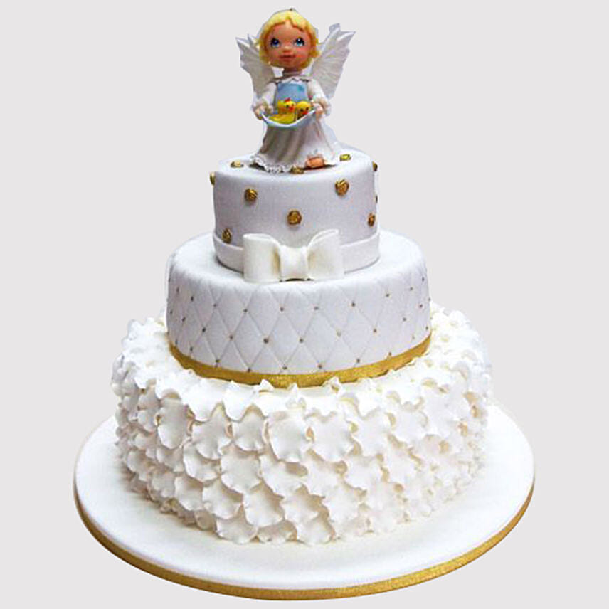Welcome Angel Vanilla Cake