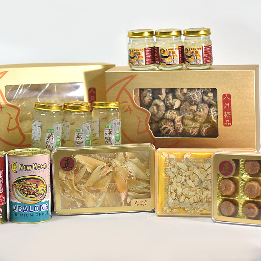 Online New Year Treats Gift Basket Gift Delivery in Singapore - FNP