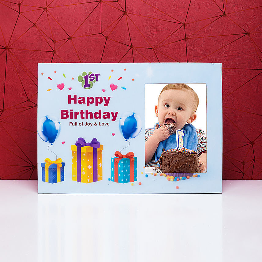 Online Personalised Birthday Photo Frame Gift Delivery in Singapore - FNP