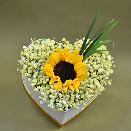 Anniversary Gift Ideas for Grand Celebrations under SG $50- Heart-Shaped Flowers