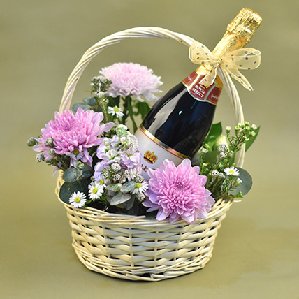 Birthday Gift Ideas for Co-workers to leave them in Awe- Wine Basket