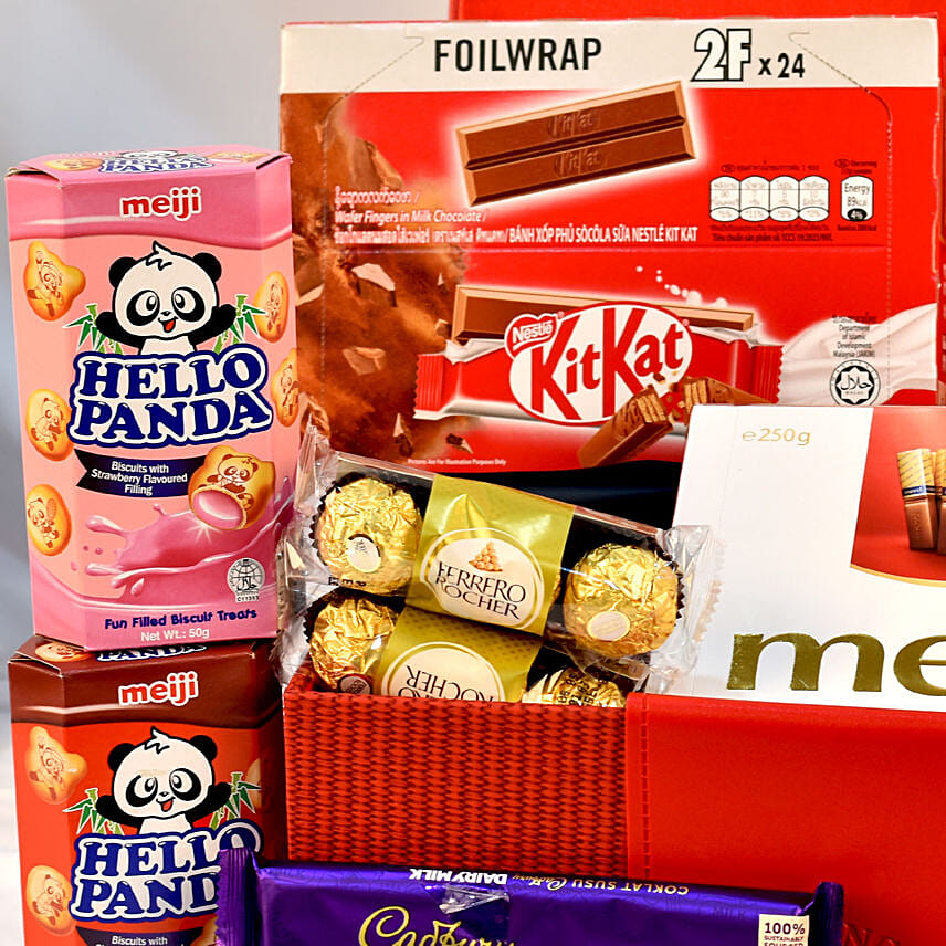 Birthday Gift Ideas for Co-workers to leave them in Awe- Snacks Hamper