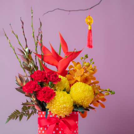 10 Meaningful Chinese New Year Gifts- Floral Arrangement
