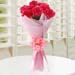 Blissful 8 Pink Carnations Bouquet