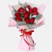 Exotic 12 Red Rose Bouquet