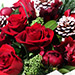 All Red Xmas Bouquet