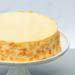 New York Cheese Cake With Almond Bits