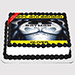 Batman Birthday Photo Cake Truffle