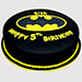 Batman Birthday Truffle Cake