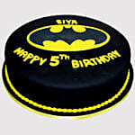 Batman Birthday Vanilla Cake