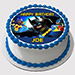 Batman Cream Photo Cake Vanilla