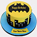Batmans City Vanilla Cake