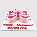 Designer Butterfly Butterscotch Cake