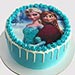 Elsa and Anna Butterscotch Cake