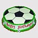 Football Cream Black Forest Cake