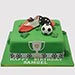 Football Cup Butterscotch Cake