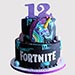 Fortnite Unicorn Black Forest Cake
