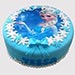 Frozen Elsa Black Forest Cake