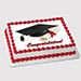 Graduation Vanilla Photo Cake