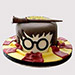 Harry Potter Wand Butterscotch Cake