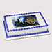 Hogwarts Logo Butterscotch Photo Cake