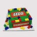 Lego Game Fondant Black Forest Cake