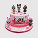 Lol Dolls Black Forest Cake