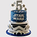 R2D2 Star Wars Butterscotch Cake