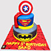 Special Marvel Avengers Black Forest Cake