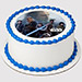 Star Wars Round Vanilla Photo Cake