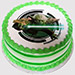 Yoda Vanilla Photo Cake