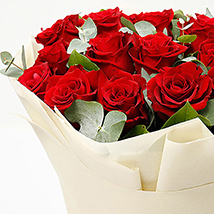20 Timeless Red Roses Bouquet