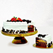 Black Forest Cake With 16 Pcs Ferrero Rocher