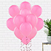 Helium Filled Pink Latex Balloons