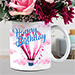 Delight Mixed Flowers In Birthday Mug