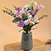 Mesmerising Mixed Flowers Designer Vase