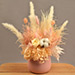 Alluring Mixed Preserved Flowers Designer Vase