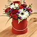 Ravishing Mixed Flowers Red Box