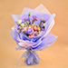Lovely Mixed Flowers & Chupa Chups Bouquet