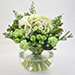 Serene Mixed Flowers Fish Bowl Vase