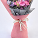 Elegant Pink Flowers Bouquet