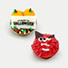 Halloween Themed Chocolate Ganache Cupcakes 2pcs