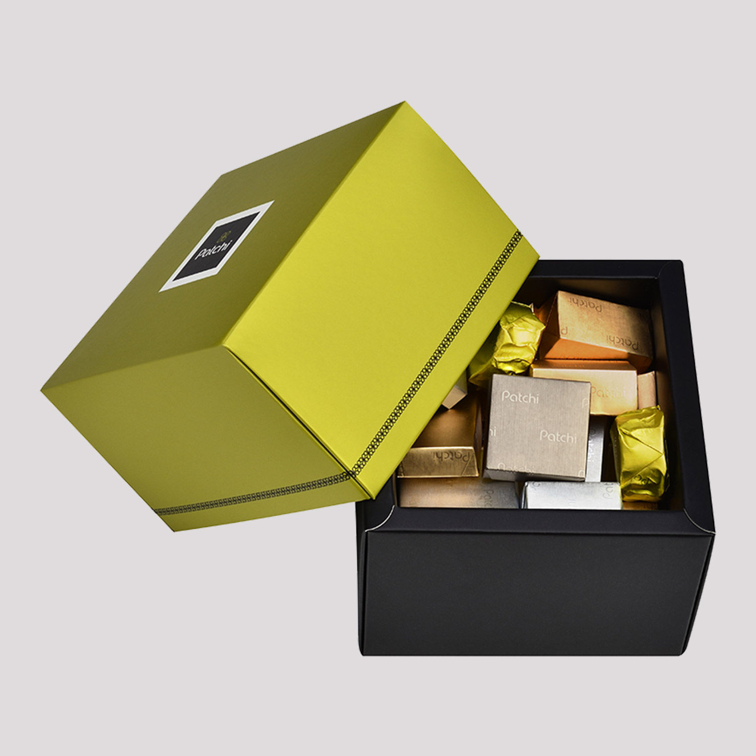 Online Patchi Chocolate Box and Vivid Floral Vase Gift Delivery in Singapore FNP