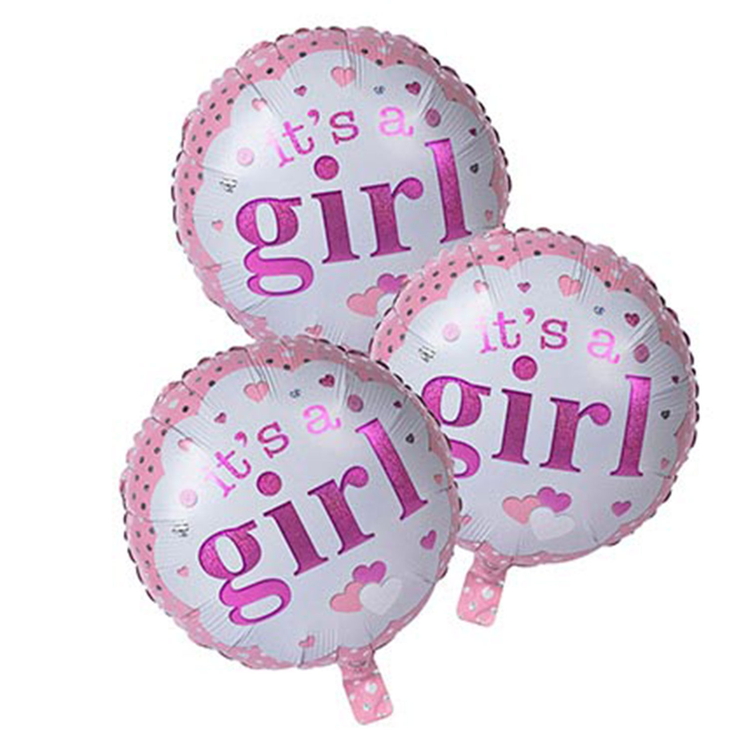 Online Its A Girl Foil Balloons Gift Delivery in Singapore FNP