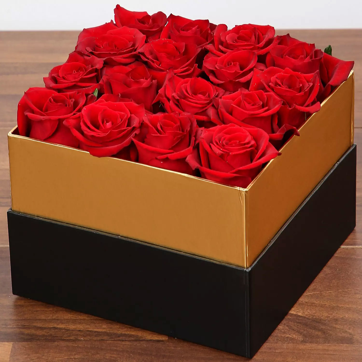 Online Lovely Red Rose Box Gift Delivery in Singapore - Ferns N Petals