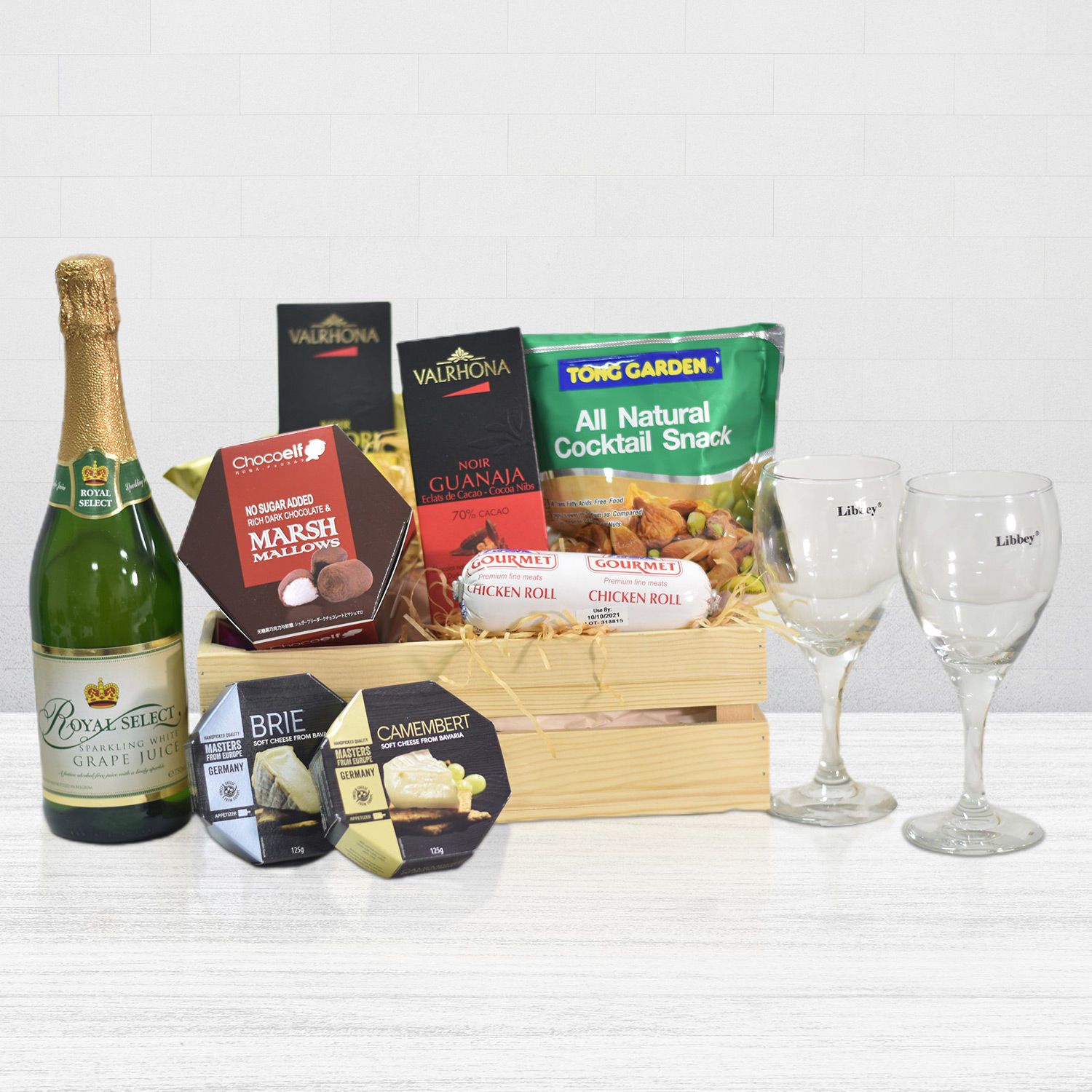 Online Sparkling Juice Gift Basket Gift Delivery in Singapore Ferns N