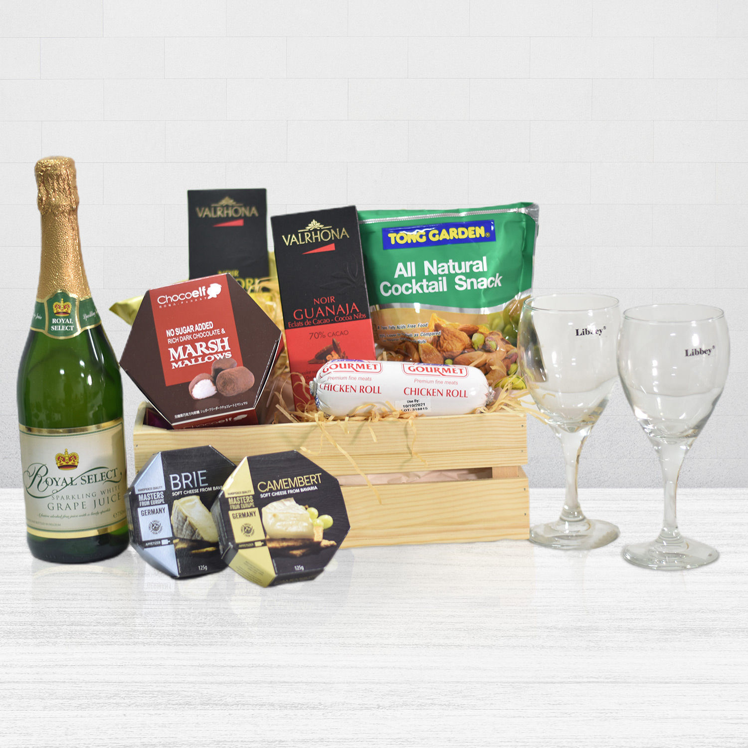 Online Sparkling Juice Gift Basket Gift Delivery in Singapore Ferns N