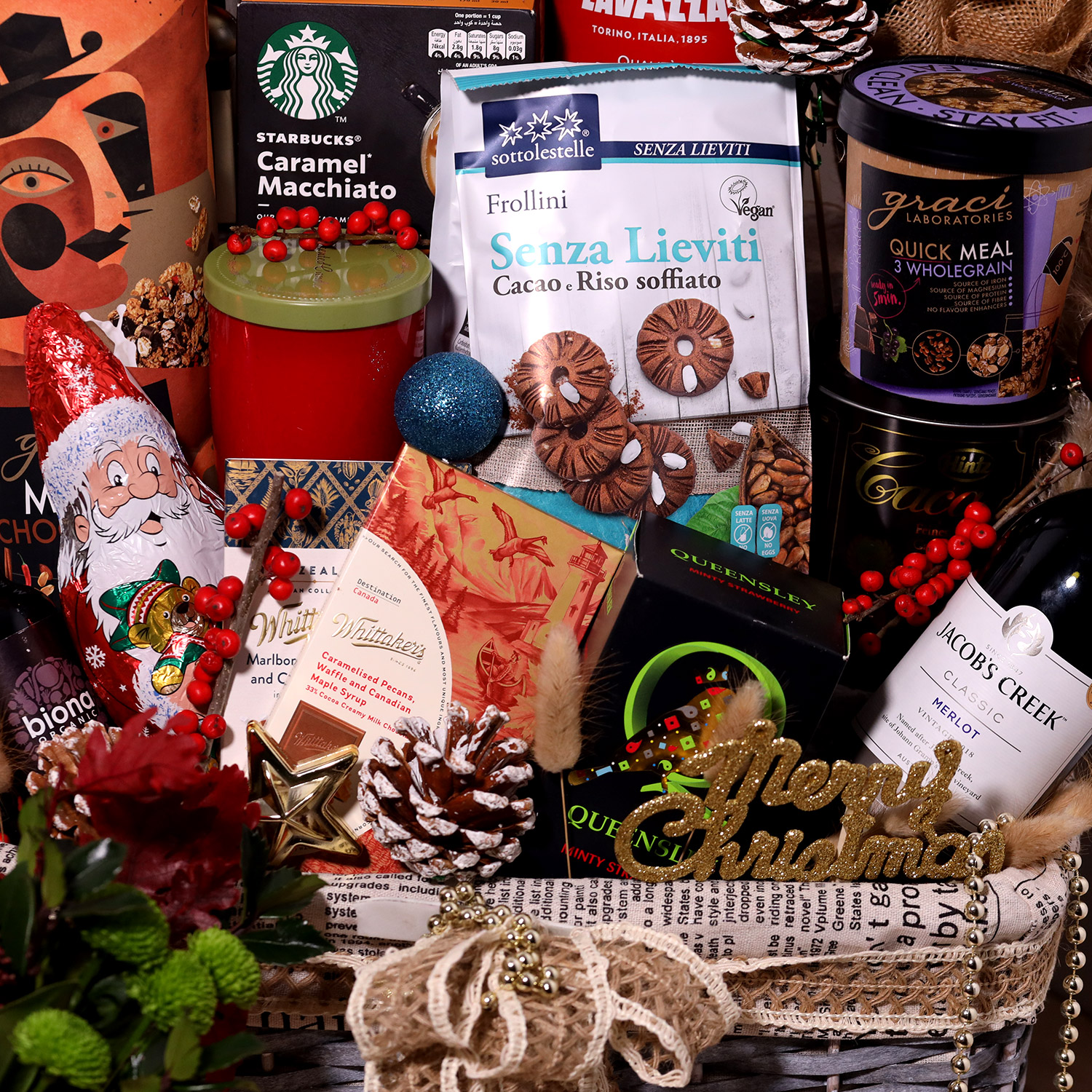 Online Xmas Luxury Snack Hamper Gift Delivery in Singapore - Ferns N Petals