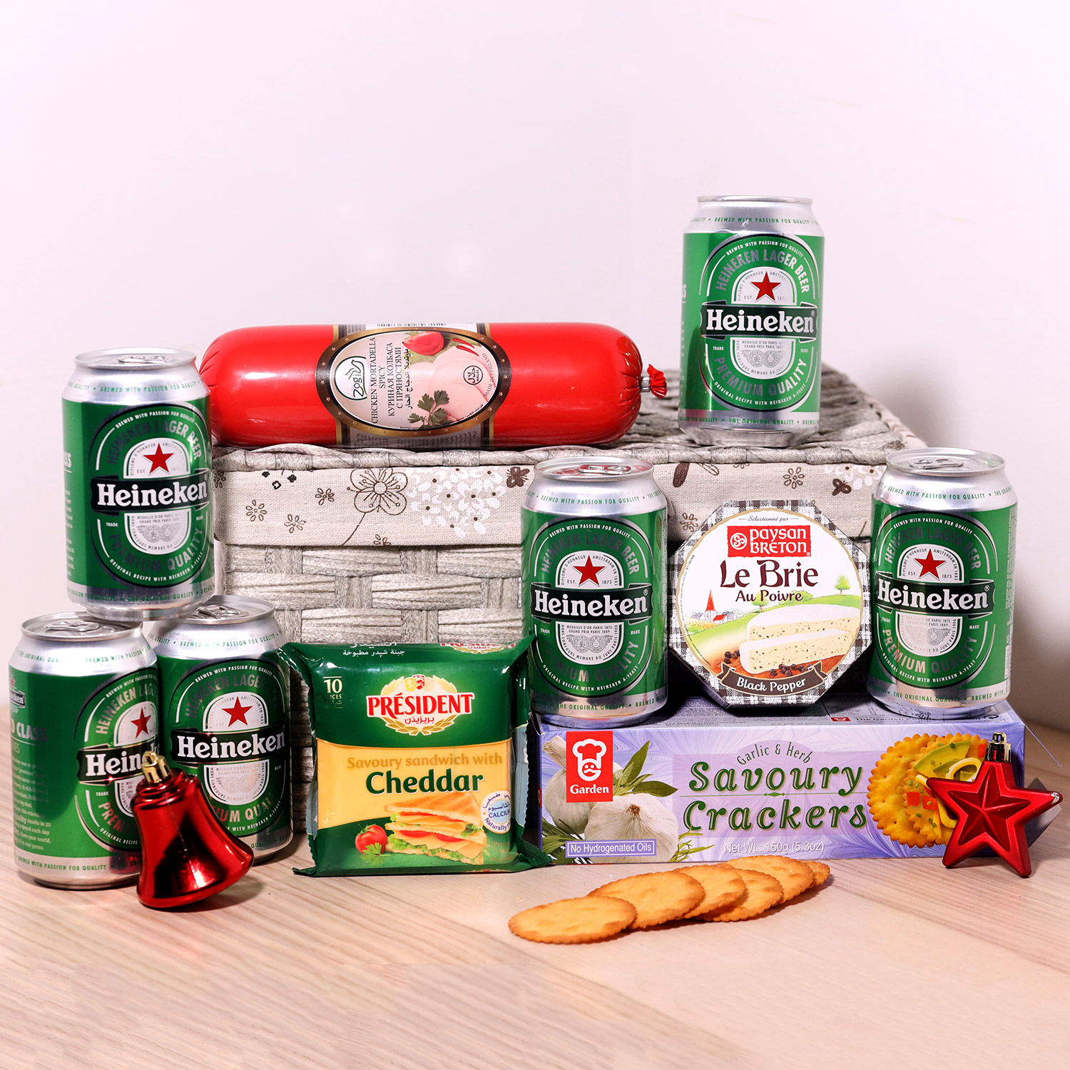 Online Beer And Snack Gift Hamper Gift Delivery in Singapore - Ferns N